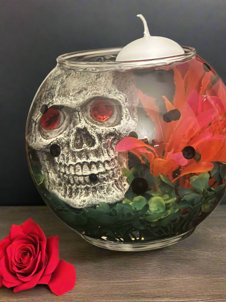 Terror Tank – Horror-Inspired Floating Candle Bowl made to order