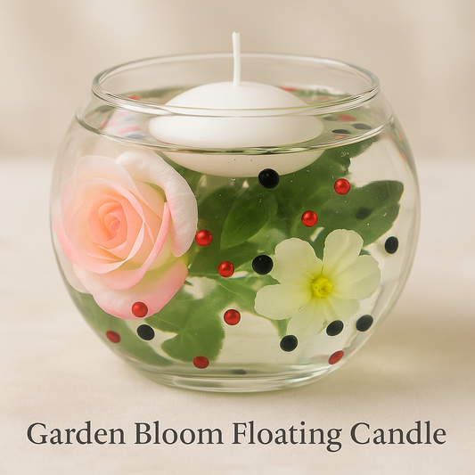 Garden Bloom Floating Candle