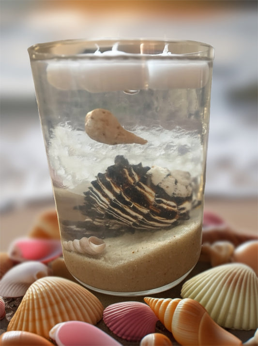 Coastal Serenity Floating Candle made to order
